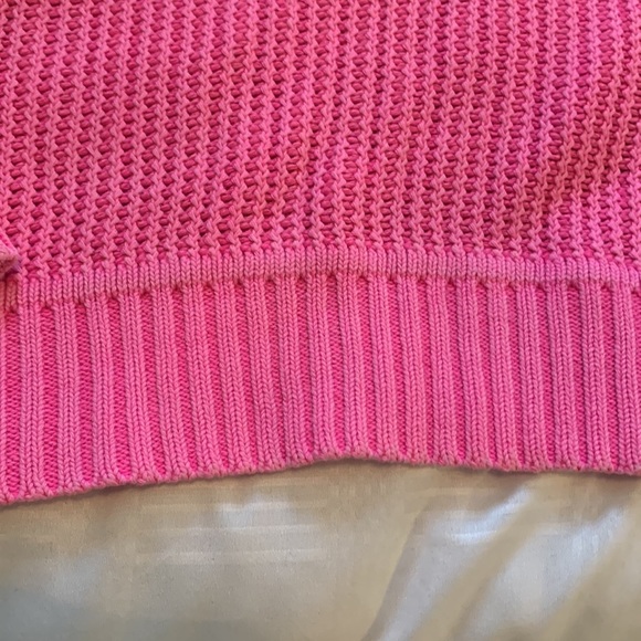 J. Crew Pink Knit Long Sleeve Sweater size XL - Picture 5 of 15